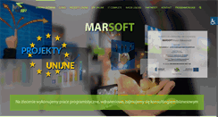 Desktop Screenshot of marsoft.eu
